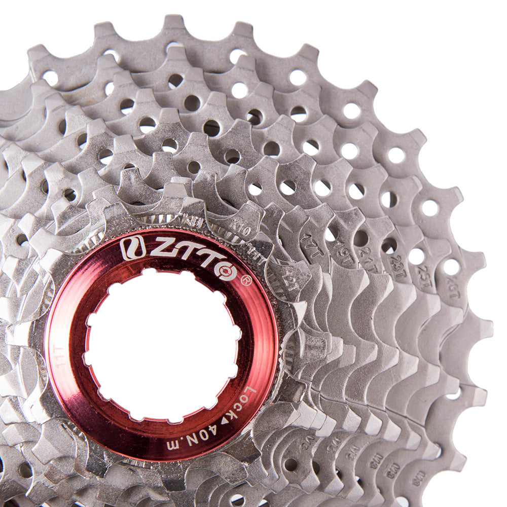 ZTTO 1128Y Hollow 11T-28T 11 Speed Bicycle Steel Flywheel Road Bike Cassette Flywheel ZTTO 1128Y Hollow 11T-28T 11 Speed Bicycle Steel Flywheel Road Bike Cassette Flywheel